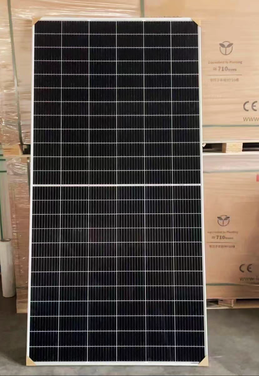 Factory Direct Monocrystalline Solar Panels with Improves Thin Film Solar Panel Semi-Flexible Solar Panel 600w 610w 630w 650w
