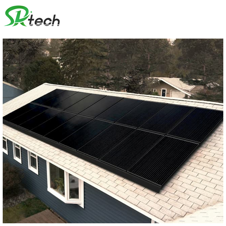 SUNWAY Polycrystalline Solar Panels 450w 455w 460w 465w Full Black Solar Panel for Home Electricity