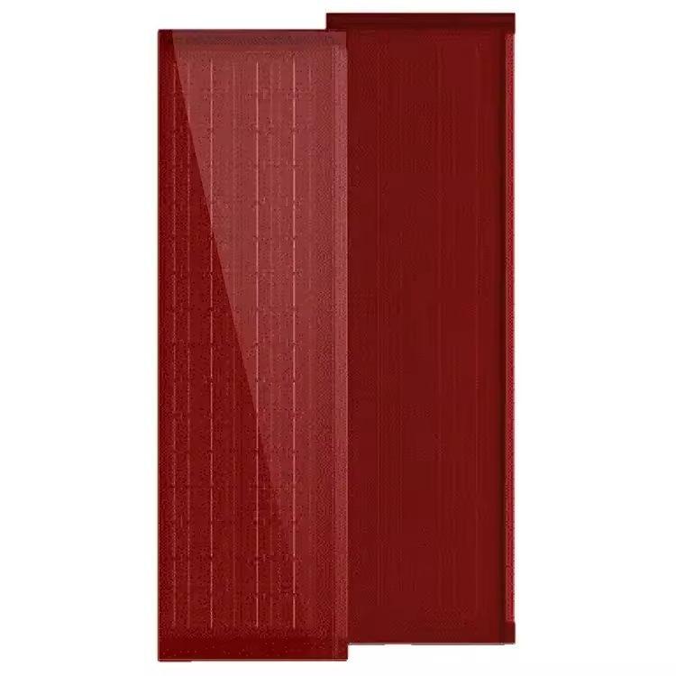 Photovoltaic BIPV Roof Tile High Efficiency Solar Panel Half Cell Technology Solar Tiles for Residential Commercial Roofs