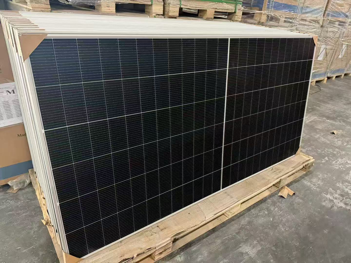 580W-600W N-Type Monocrystalline Solar Panel 23.8% Efficiency Factory Cheap Wholesale Industrial Commercial Business Hybrid