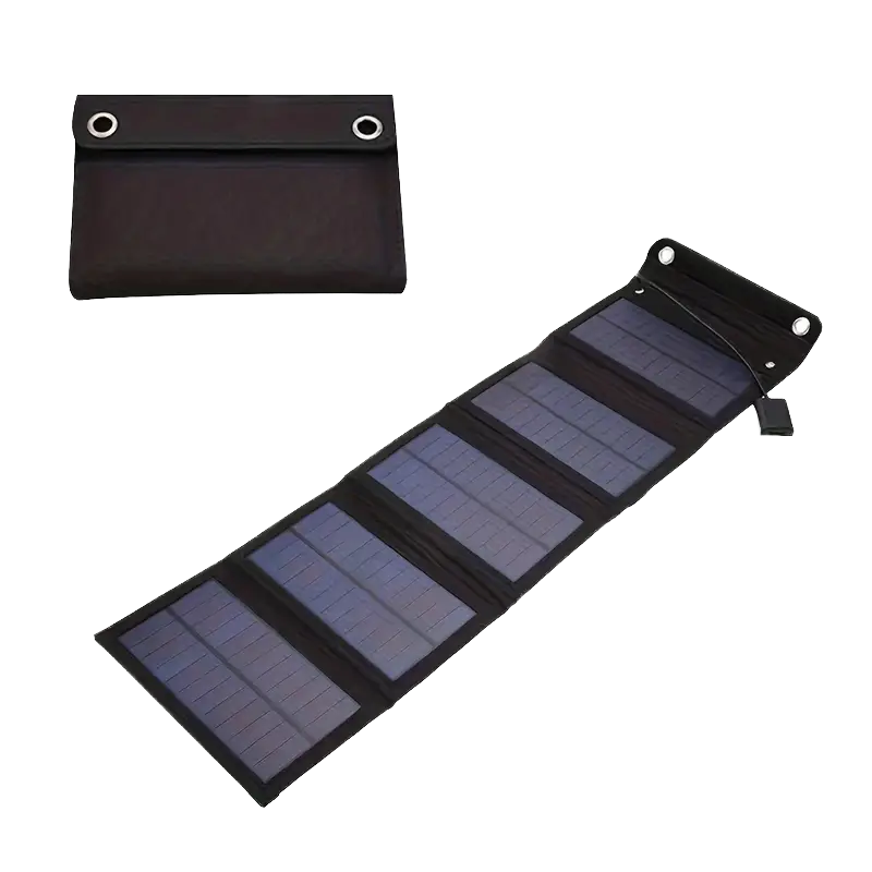 200W Portable Foldable Monocrystalline Silicon Solar Panel with 20% Efficiency USB Charger for Outdoor Mobile Charging Solution