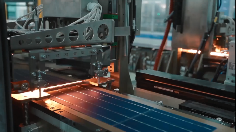 Solar cell Welding