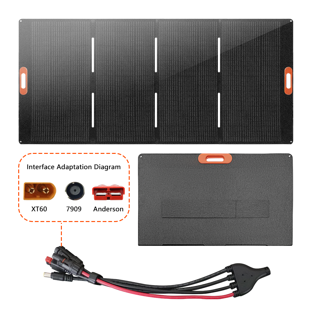 E-Mingze High Quality Assurance 400W 80V Flexible Solar Panel Home Ev Power Bank Solar Panels