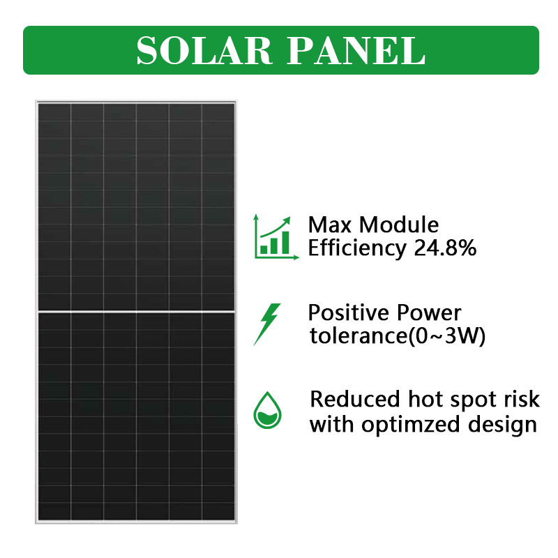 125kw 100kw Hybrid Solar Energy Storage System Power Station with Solar Panels Hybrid Solar Power System
