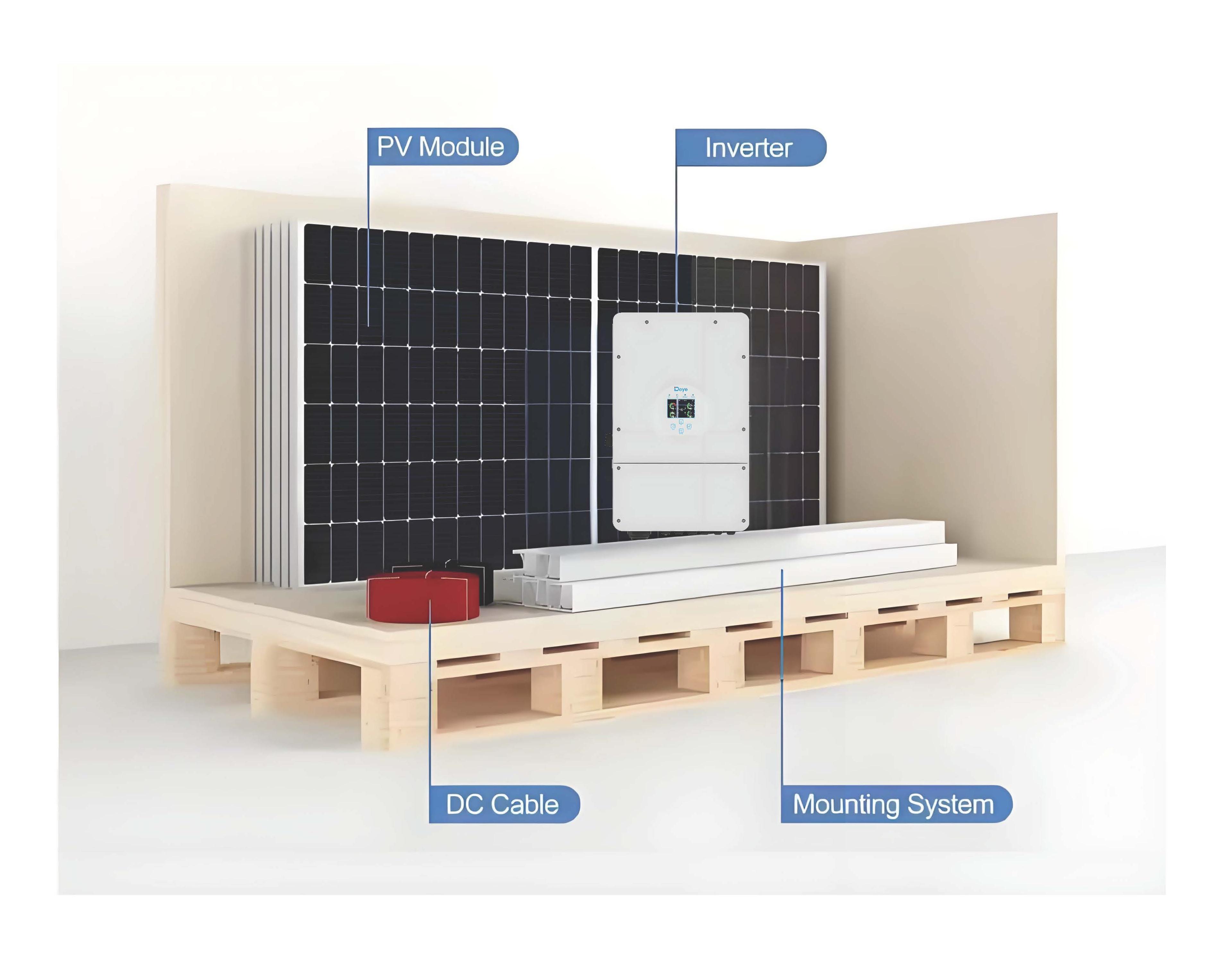 Industrial Commercial Complete 30Kw 50Kw 100Kw 150Kw 200Kw 3 Phase Off On Grid Solar Panels Power Hybrid Energy Storage System /