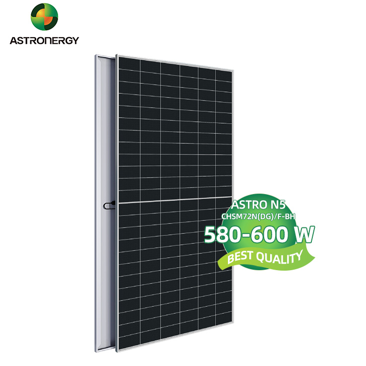 Jinko 575W 580W 585W 590W 595W 600W Bifacial Module N-Type Dual Solar Panels for Commercial&amp;industry Use 144 Cells IP68 in Stock