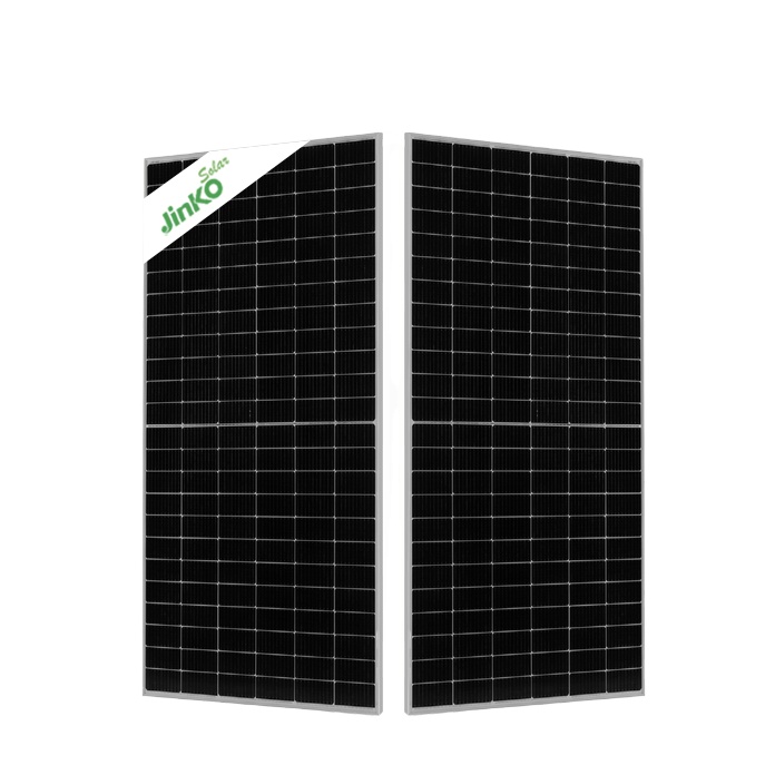 JINKO 580W 585W 590W N Type Mono Crystalline Half Cut Cell Solar Panel US Stock Supply High Efficiency Rooftop Power Solution