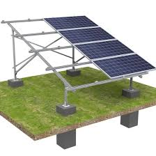 Ground-Mounted / Roof Solar Panel Mounting System Stainless Steel Support Sturcture