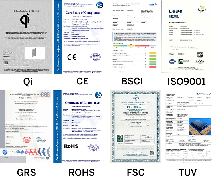 Certifications