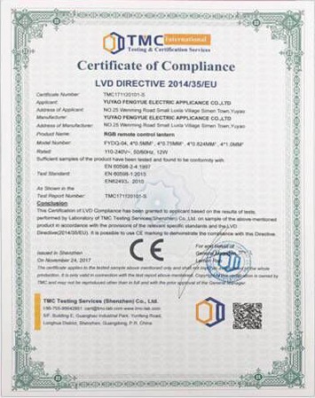 Certification