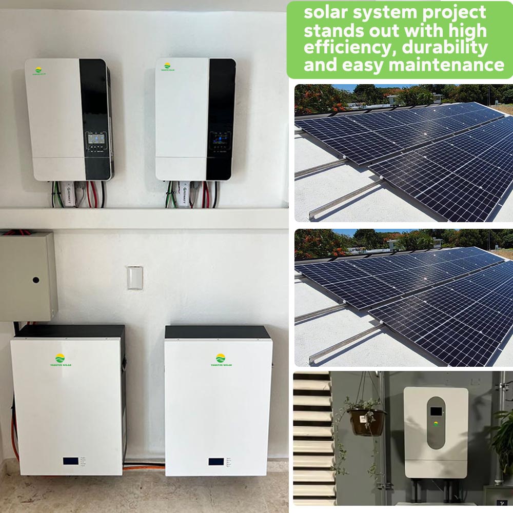 25 Years Life Span 10kw Solar Panels 5kw on Grid / off Grid Solar Energy Panel System for Home