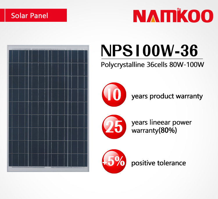 Industrial Used Rack Polycrystalline 1000 Watt Solar Panel Price