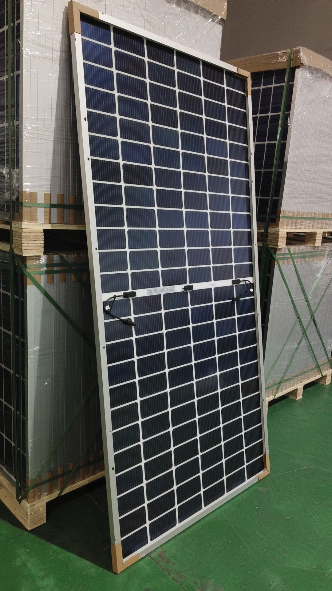 590W Solar Panel Tier1 Photovoltaic Panel Bifacial Double Glass Residential Industrial Agriculture CE IEC TUV Certified