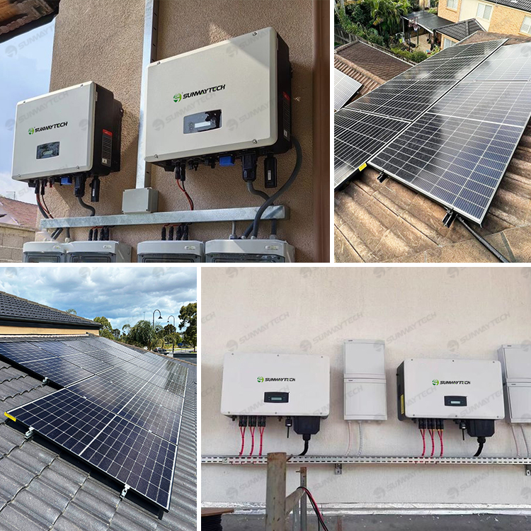 Complete Set of Solar Panels 5kw 10kw 20kw Hybrid Solar Battery Energy System 10kwh 20kwh 30kwh Lithium Batteries for Home