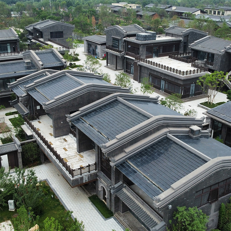 CdTe PV BIPV Roof Tiles DYW-DPB01 Solar Panels 35W for House Roofs