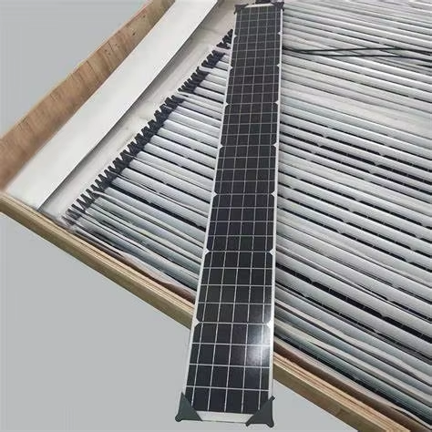 Detailed solar panel parameters