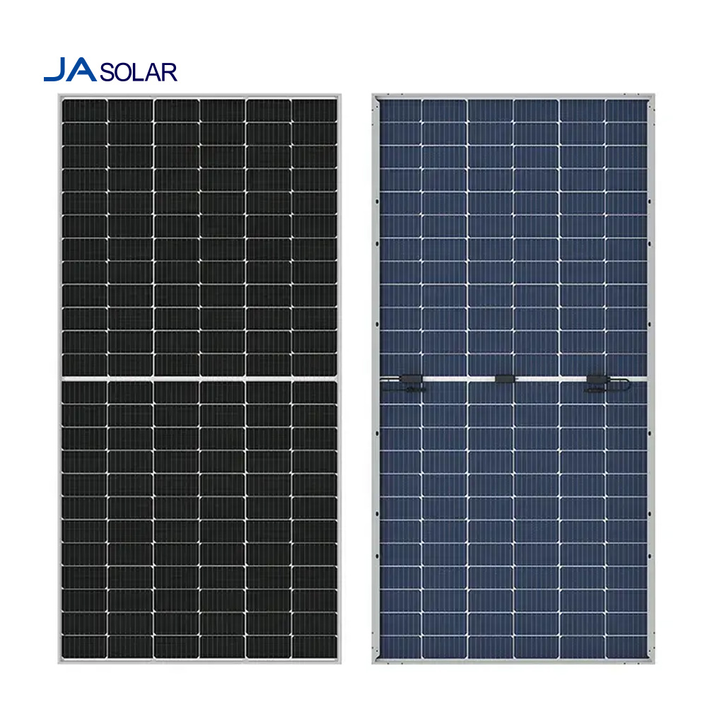 High Power JA Solar Panels 690w 700w 705w 710w Dual Glass Bifacial Photovoltaic Panels for Farm Factory Plants