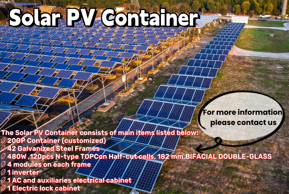 Solar PV Container Banner