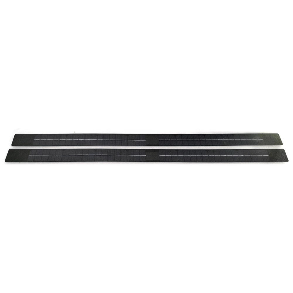 6V 11.5W Flexible Solar Panel 1000*80mm Custom Shape Lightweight Retractable Solar Curtain Blind Retractable Solar Curtain