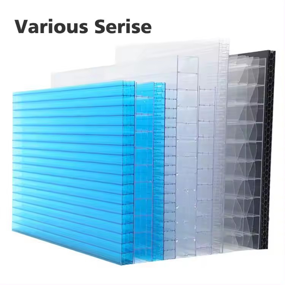 Customized Outdoor Polycarbonate Uv Resistant Roof Panels Greenhouse Sun Sheet Polycarbonate Panels
