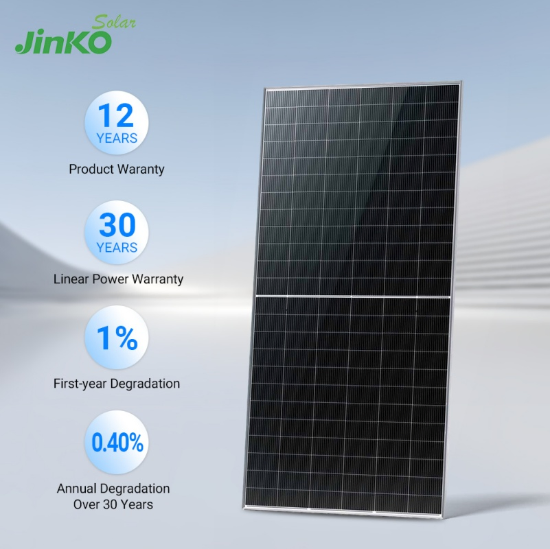 Jinko 600W Solar Panel Tiger Neo N-Type 72hl4- (V) 600W 1000W Monocrystalline Solar Panel for Ground Mounted Solar Power Plant