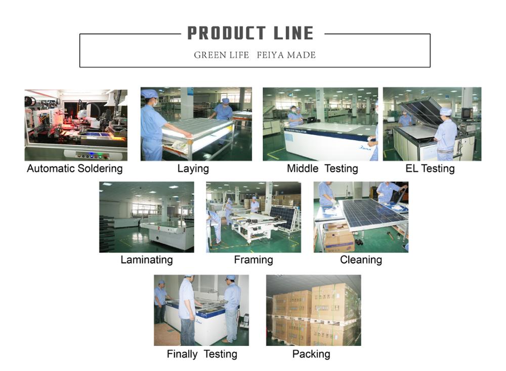Polycrystallin Poly Solar Panel 260w 280w 300 Watt Panel Best Price Solar Panels