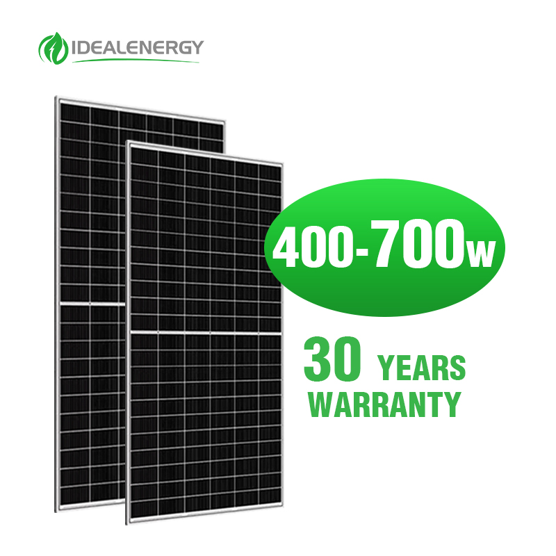 Industrial Hjt Bifacial Split 144 Cell n Type Solar Panel 400wp 500w 480 w 500 Watt 540 Wp 560w 750w 1000watts Solar Pv Panel