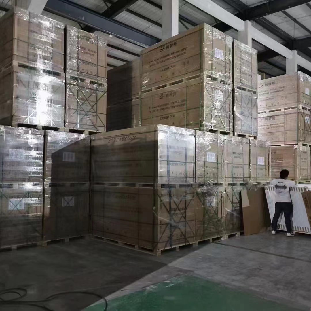 US Stock High Efficiency 550 Watt Monocrystalline Solar Panel Half-Cell N-Type with Perc for Industrial Use