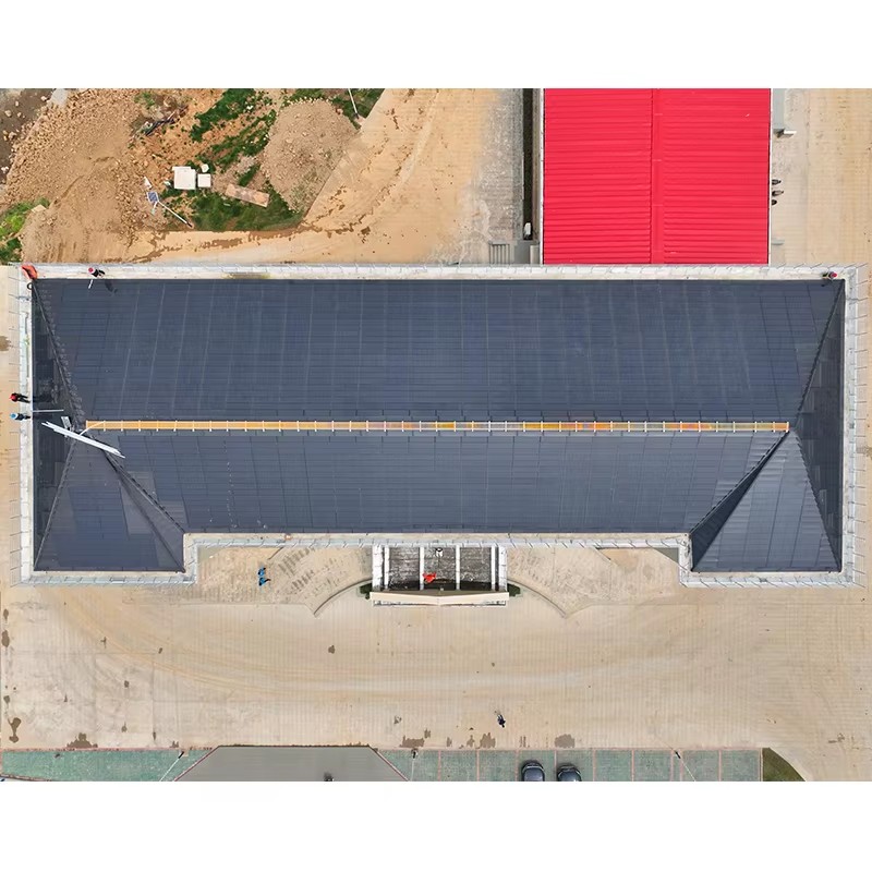 Photovoltaic BIPV Roof Tile High Efficiency Solar Panel Half Cell Technology Solar Tiles for Residential Commercial Roofs