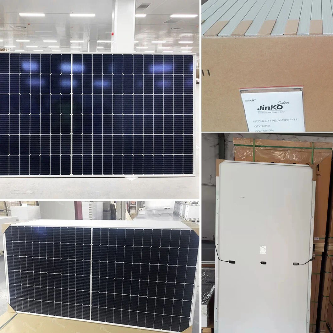 Jinko Mono Solar Panels Residencial Kit Eu Warehouse Black Stock Topcon 450w Jinko Tiger Neo N-type Solar Panel