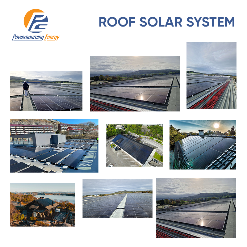 5kW 10kW 20kW 30kW 50kw Solar Panels With Battery And Inverter Complete Kit Hybrid Solar Energy System For Home