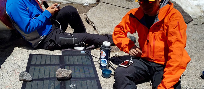 Mobile phone charging