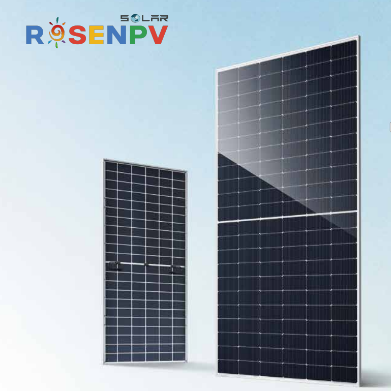 730W 2.0mm Anti Reflective Coated Double Glass Bifacial Solar Panels