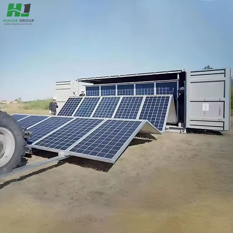 Modular Expandable Solar Photovoltaic Container Kit Waterproof Design for Outdoor Emergency Applications MPPT Lithium Ion