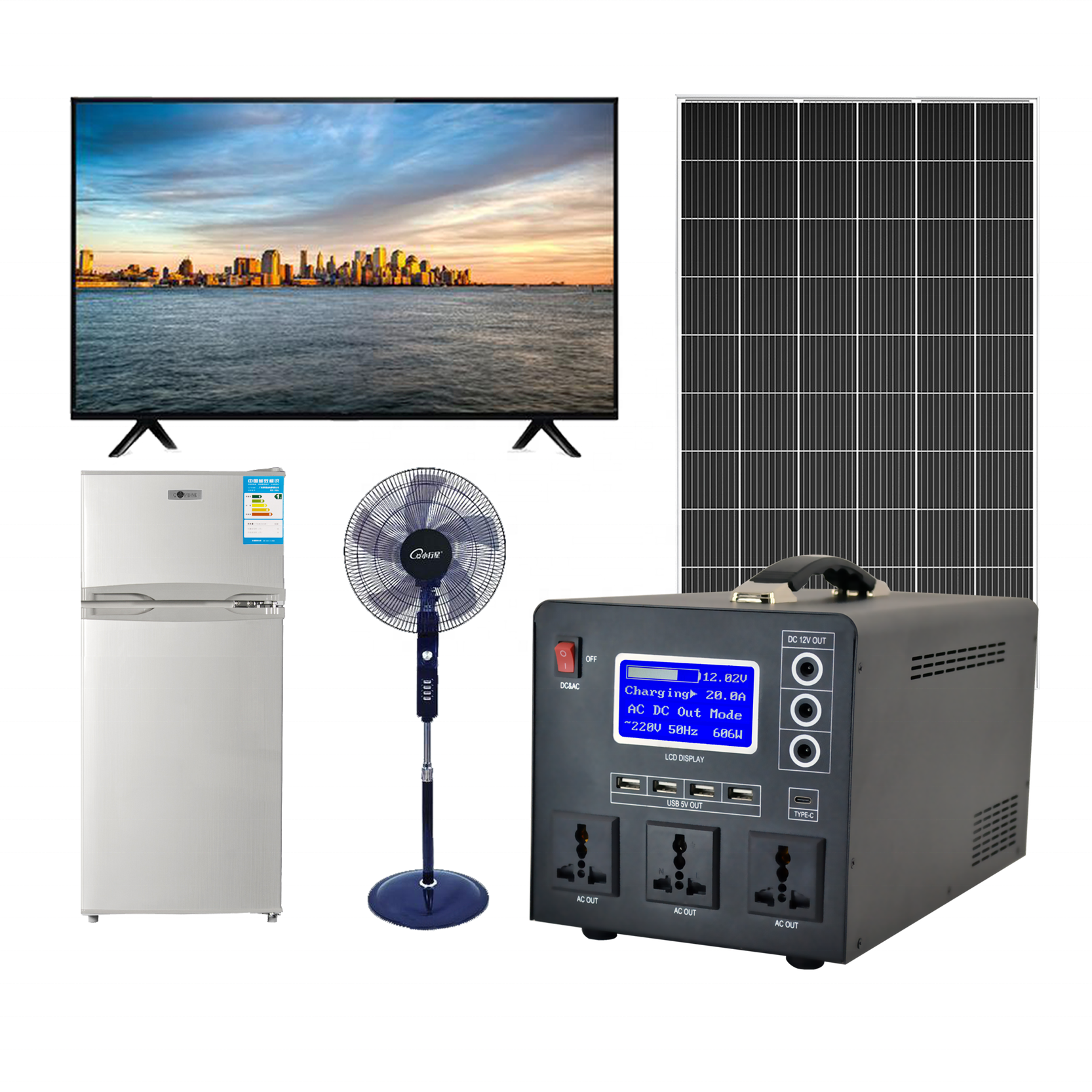 2022 New Technology Solar Panel System for Home Solar Panel Kits Solar Energy System