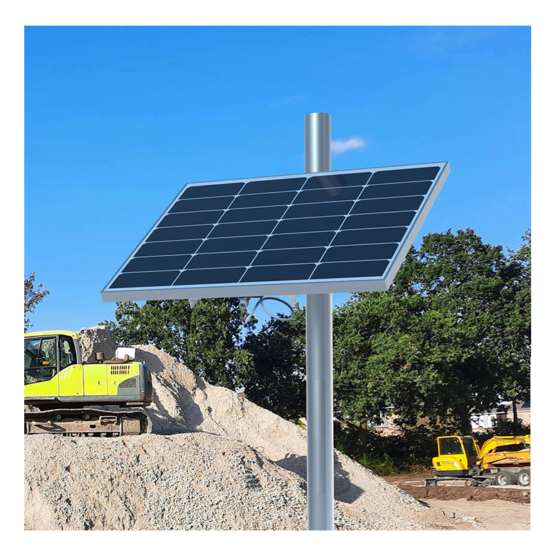 Zemu Panel Inbuilt Battery Solar Panels CCTV Farm Outdoor Energy Storage Lighting Monitoring System IP67 Waterproof 120W 4G