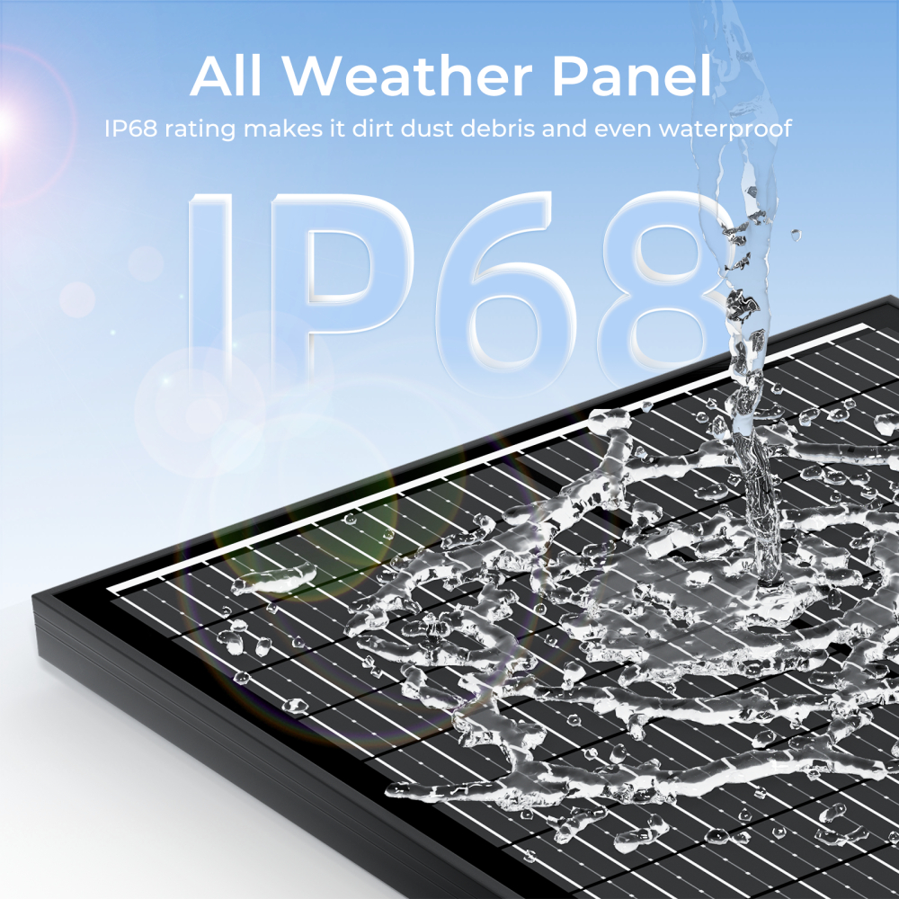 New Technology New High Efficiency 100W 150W 200W Solar Power Panels Home Use Mono Solar Panel Bifacial Solar Panel for House