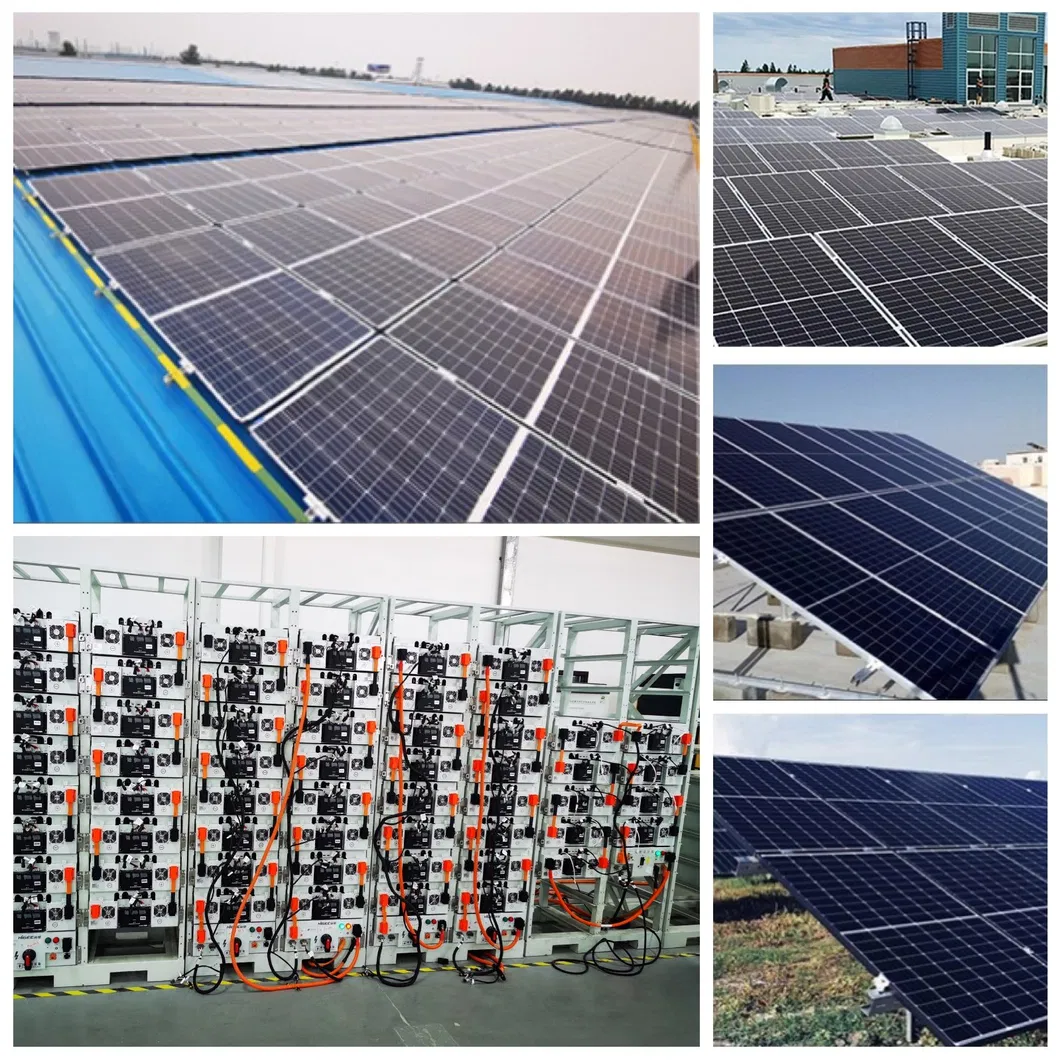 Half Cell Roof/Ground Mounted PV Panel Solar Module