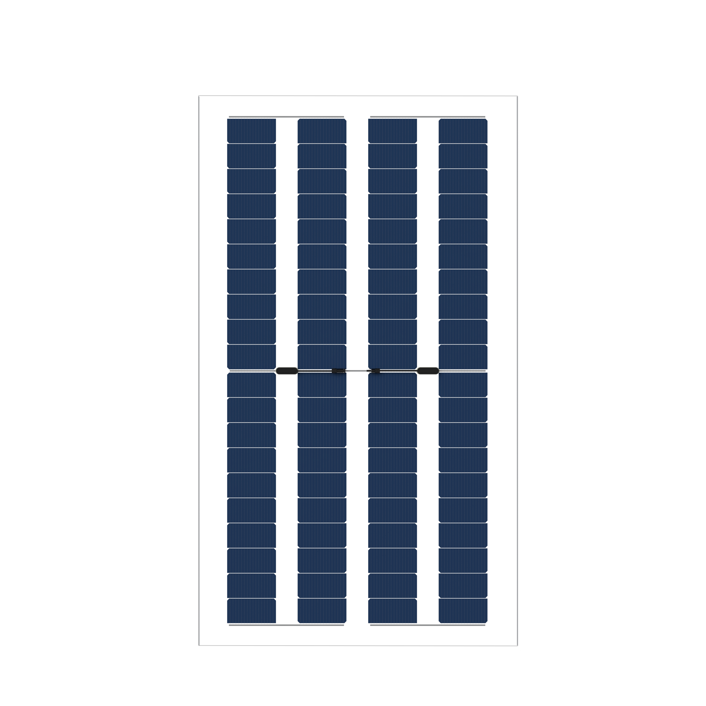 320W Transparent Solar Panel Agri-PV Farming Greenhouse N-Type Dual Glass Bifacial High Transmittance BIPV 22.7% Efficiency