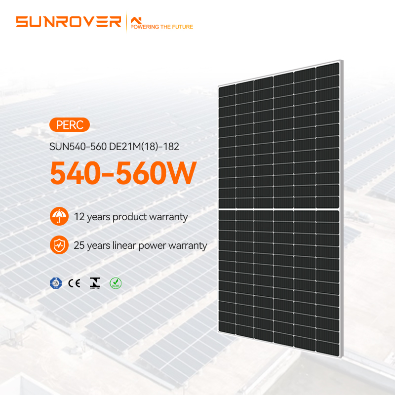 Good Quality Wholesale 540W 550W 560W Solar Panel for Residential Houses