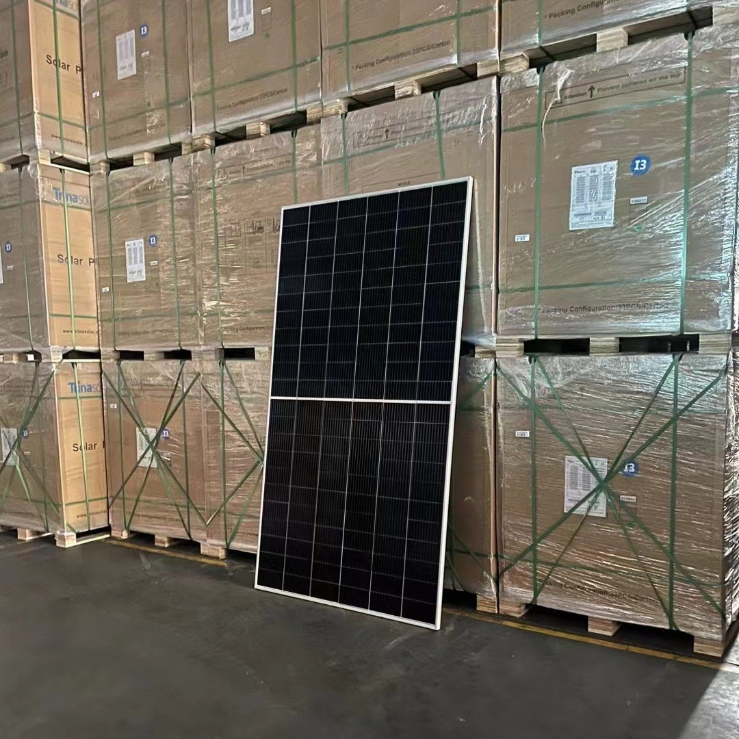 Industrial Trina 700w 710w 720w N-Type Solar Panels for Large Solar Kit and Single/Dual Glass Systems