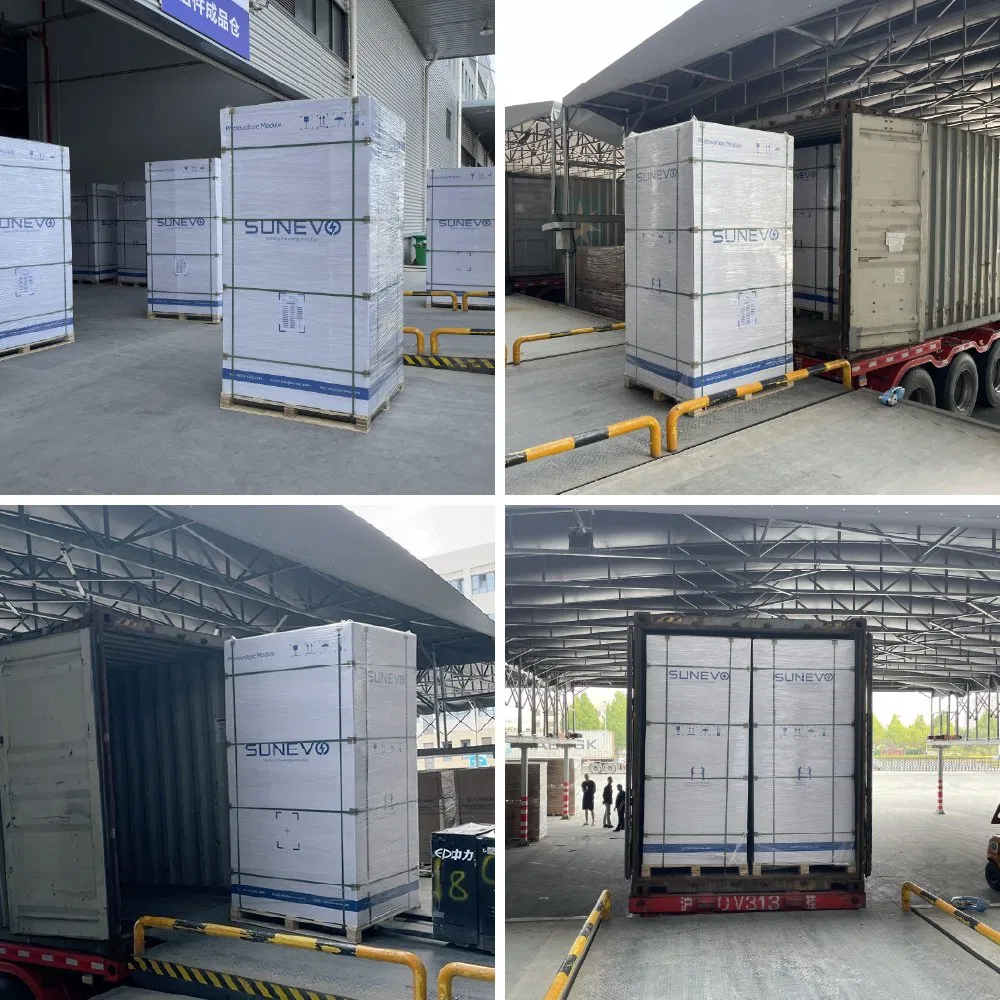 Sunevo N Type Mono Solar Panel Battery Storage 700W 710W 750W 755W 770W Residential Solar Panel Installation