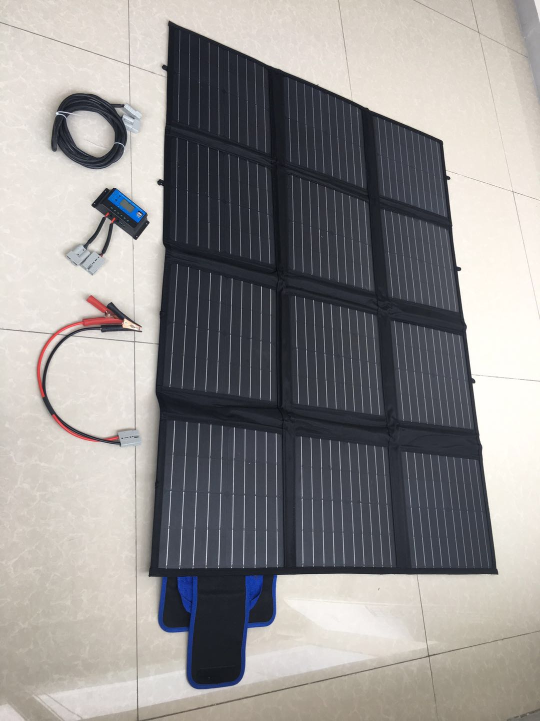 Factory Cheap Price 200W Foldable Portable Solar Panels with 21.5% Efficiency-Competitive Priced for Home,Outdoor Power Supply