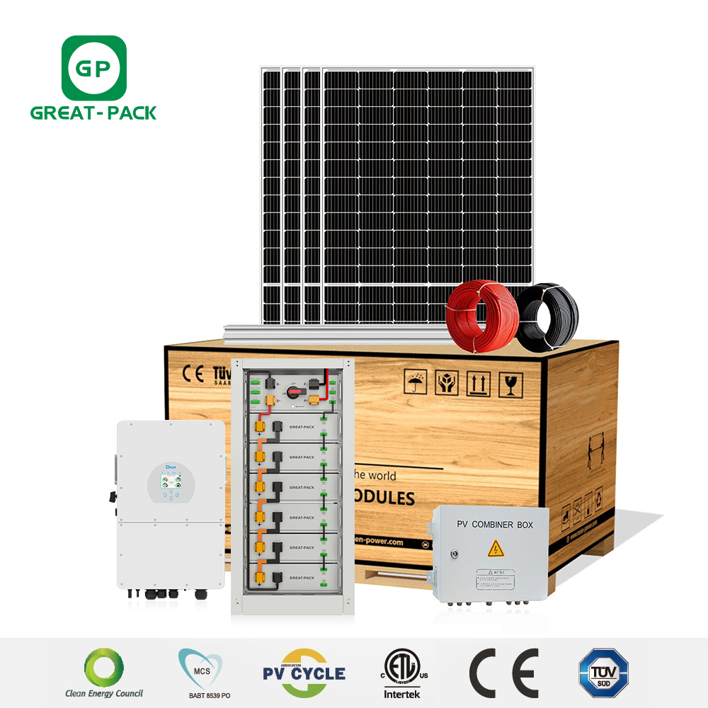 Complete Set Household 30kwh 50kwh High Voltage Solar 20kw System Kit Solar Panels For Home System