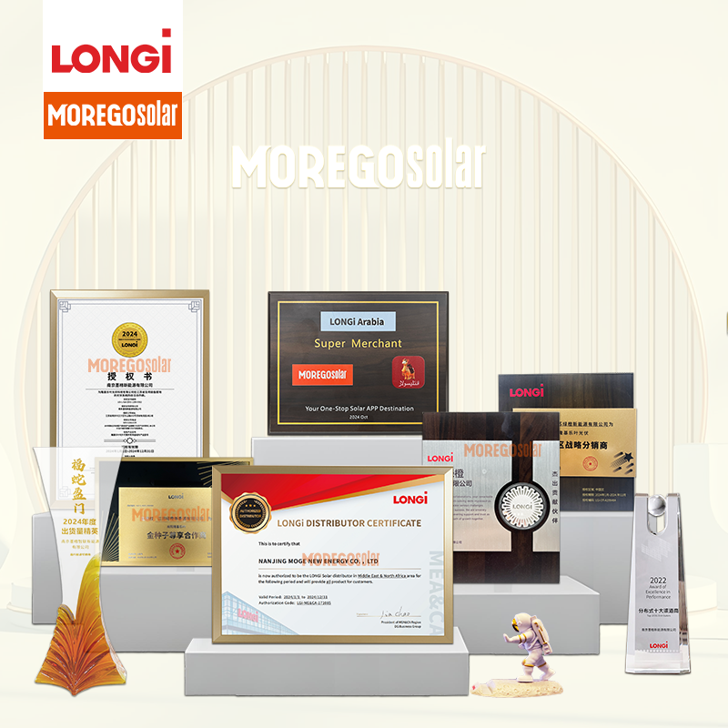 Longi Solar Hi-MO7 N-type Double Glass Bifacial Solar Panel 650w 645W 640W 635w 630W 625W 620W High-performance PV Modules