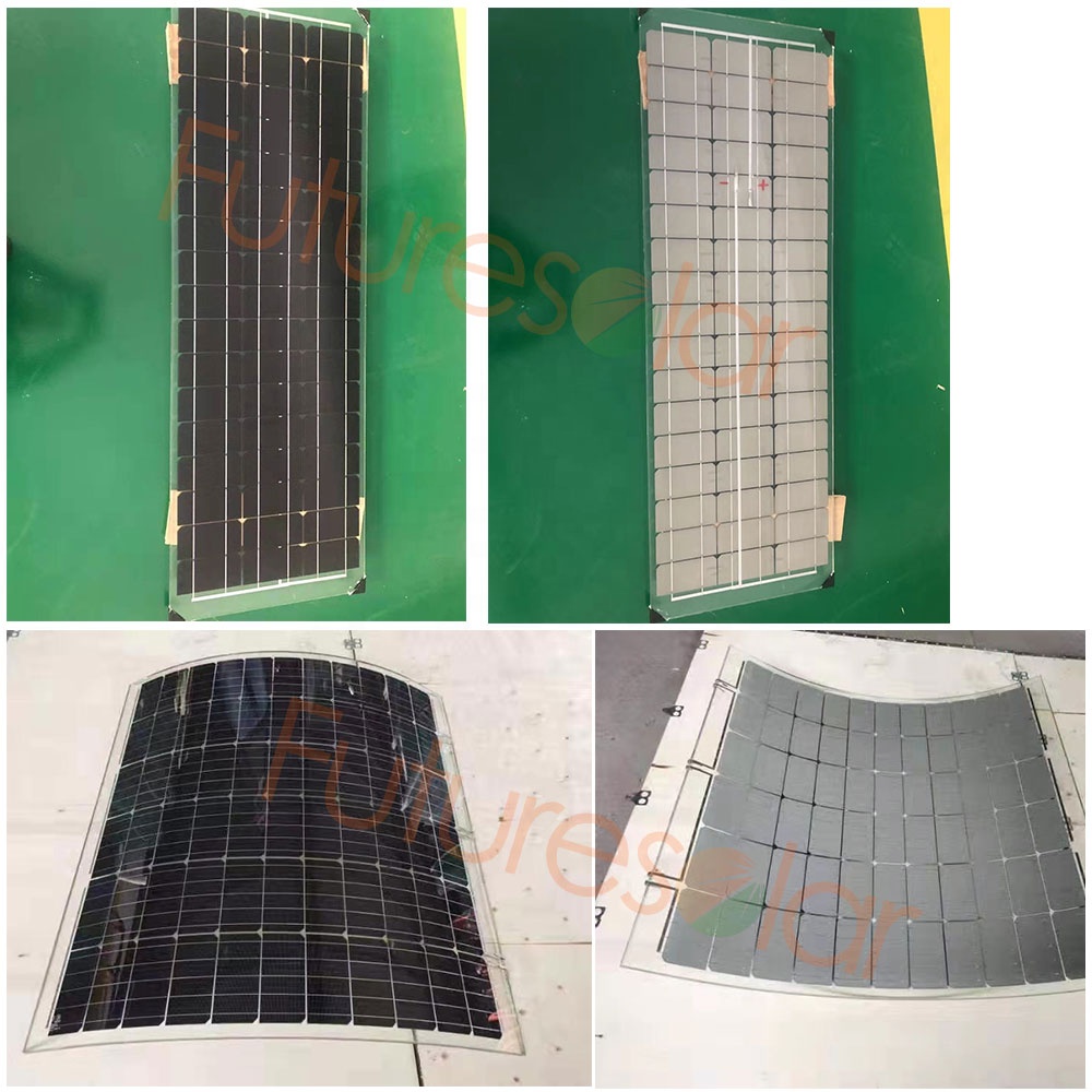 Roof Power Supply Manufacture Home 350W 320W 300 Watt Mono 300w 380w 390w 400w Double Glass Bifacial Transparent Solar Panel