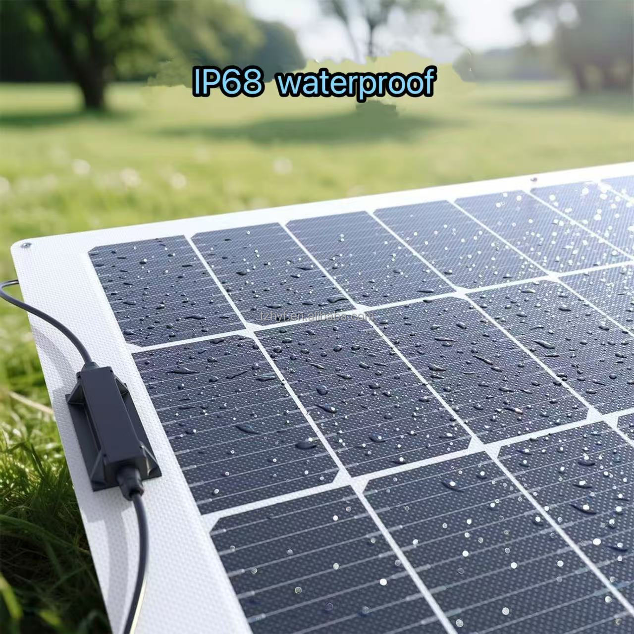 Huayang TXW Monocrystalline Flexible Solar Panel Half Cell IP67 Solar Panel 12V/24V 5W-530W Efficiency