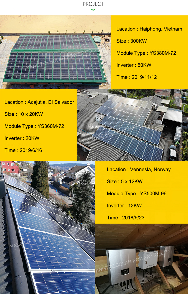 Free Shipping Highest Efficiency 500w 1000w 10000kw Monocrystalline Solar Panels Direct Price in China