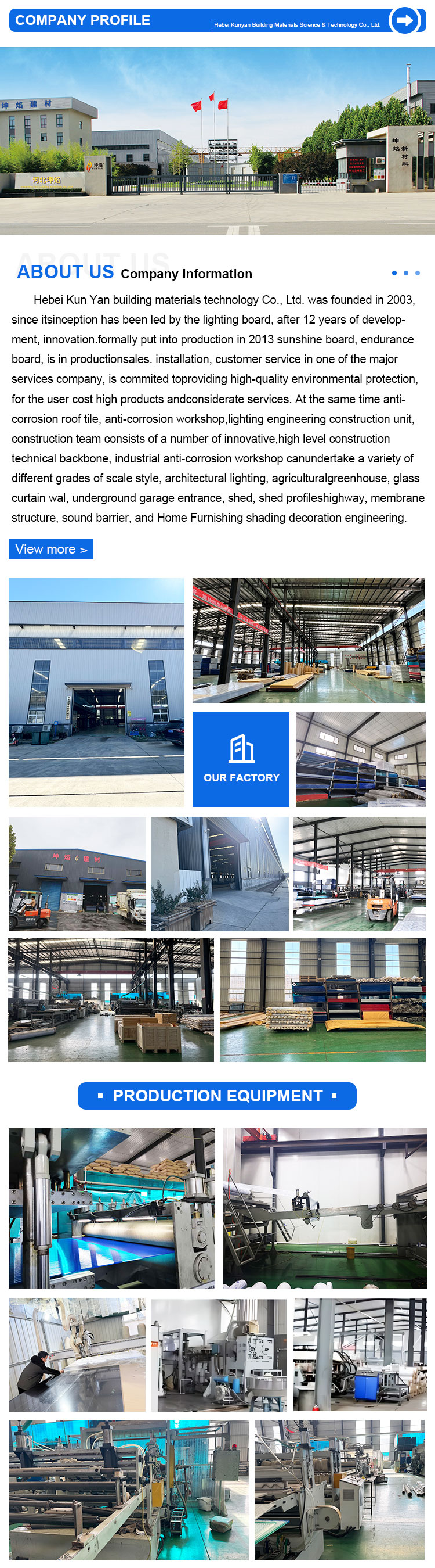 6mm 8mm 10mm UV Extruded clear Cellular Hollow Panel Polycarbonate Sheets for Greenhouse Roof