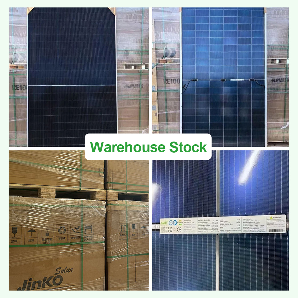 Jinko n Type Solar Panels 710 w 715w 720 w 725w 730w 735w Topcon Bifacial Monocrystalline Solar Panel for Rooftop
